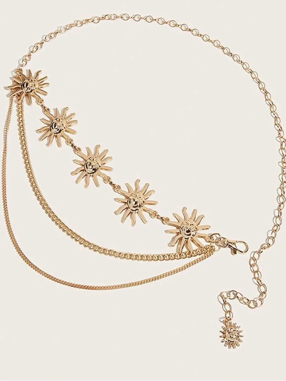Anthropologie gold tone